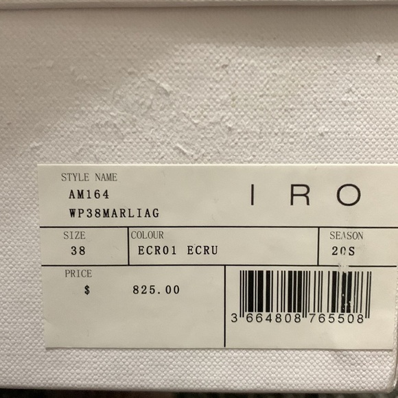 IRO Marliag Ecru Boot Sz 38 - Picture 13 of 16